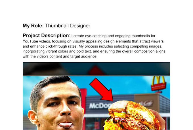 design a mind blowing youtube thumbnail for you